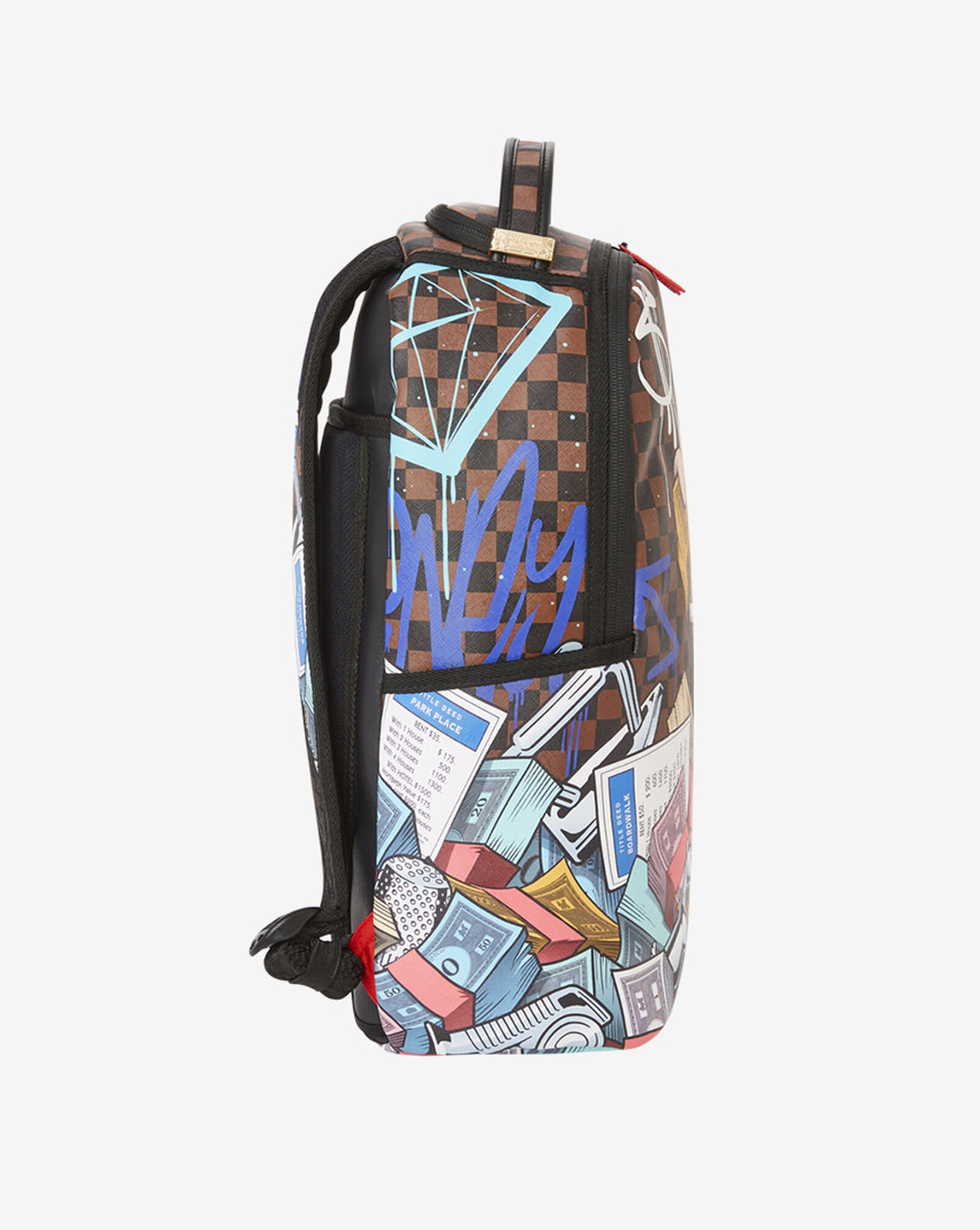 Shop SPRAYGROUND Monopoly Can Never Be Too Rich Backpack 910B4761NSZ