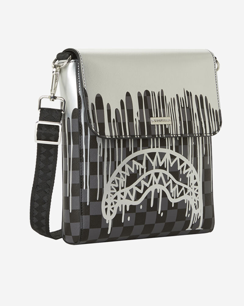 Sprayground Platinum Drips Messenger Bag B5324 Black 2