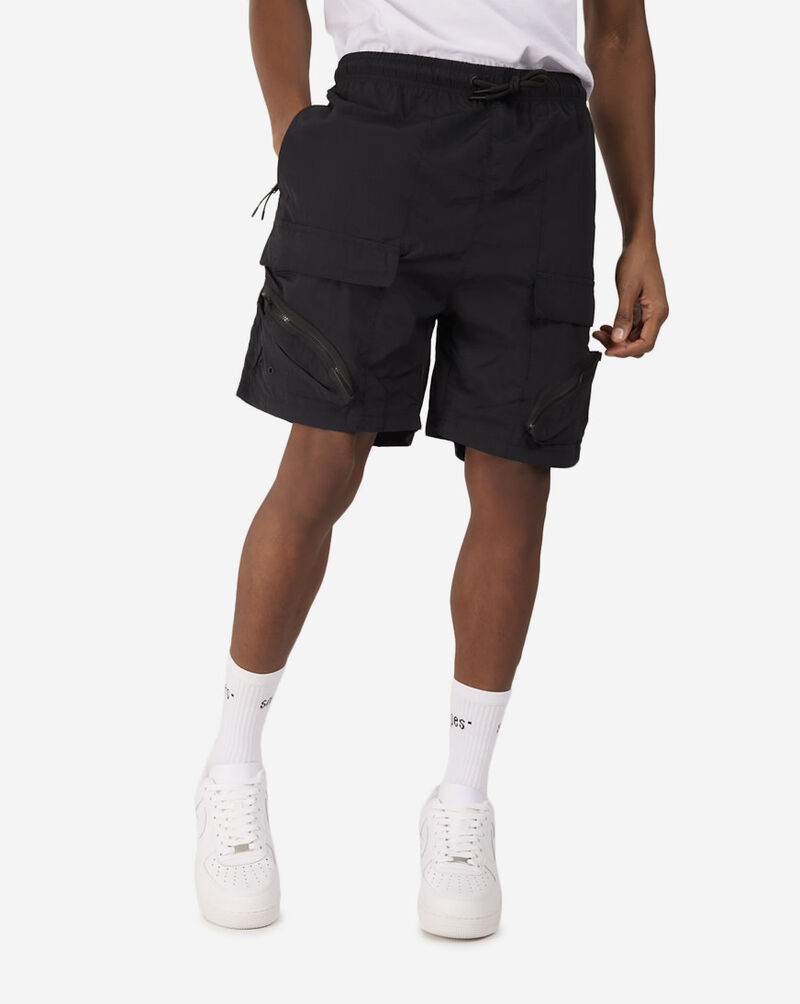 Shop Snipes Nylon Shorts Snq223014m Blk Black Snipes Usa