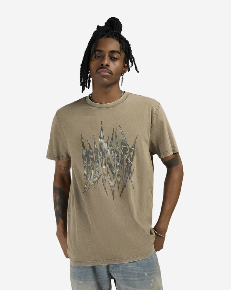 Mister Tee Camo Outside Tee MTUS494A-US-03254 Beige 1