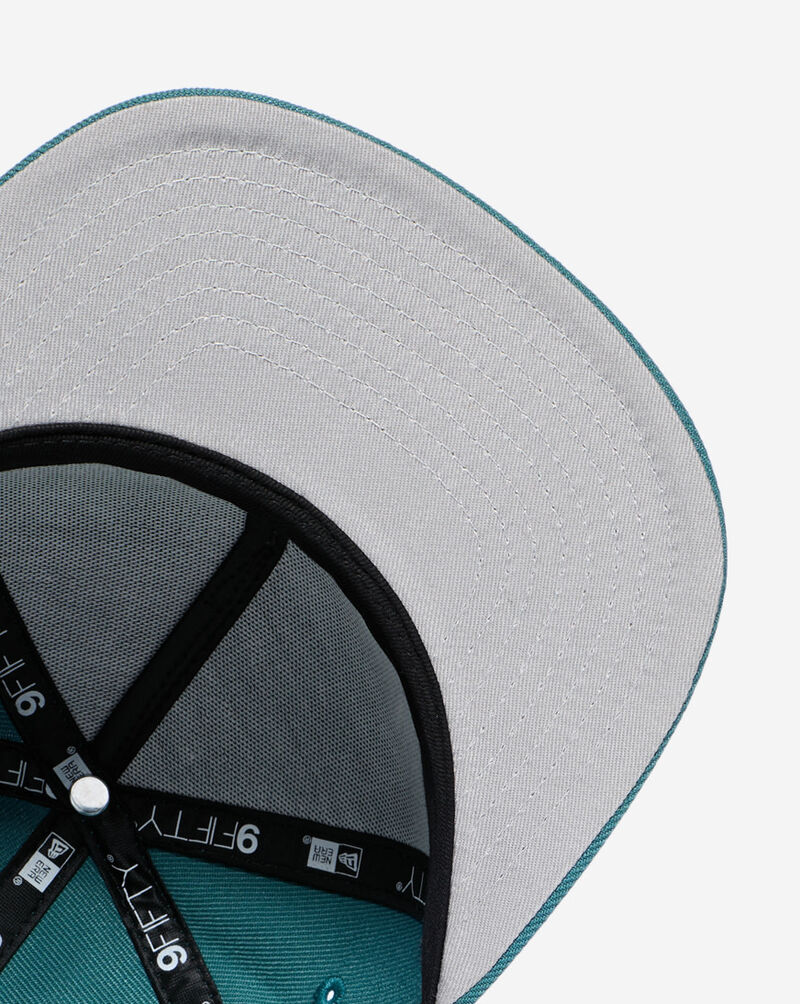 New Era 9Fifty Philadelphia Eagles Script A-Frame Snapback Hat 60957166 Green 4