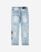 Smoke Rise Kids' Cross Patches Slim Fit Denim BJP26F547SN Blue 3