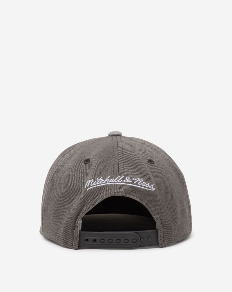 Mitchell & Ness Brooklyn Nets Cool Grey Hook Snapback 6HSSSH21035-BNEGREY Grey 4