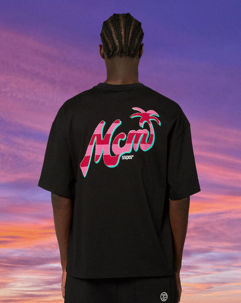 MCM MCM x SNIPES Miami T-Shirt SFM252-001-1-BLK Black 3