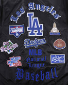 Los Angeles Dodgers Old English Rib Satin Jacket