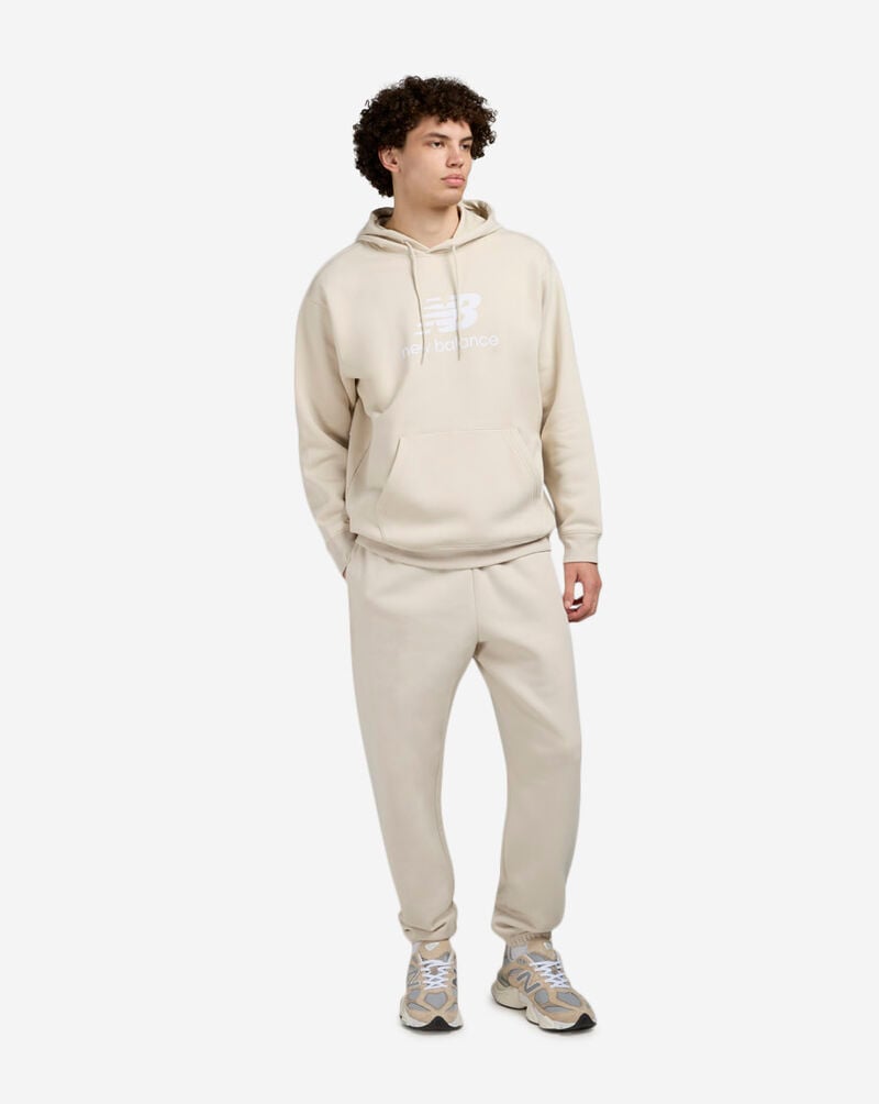 New Balance Sport Essentials French Terry Logo Hoodie MT41505-TWF cream 4