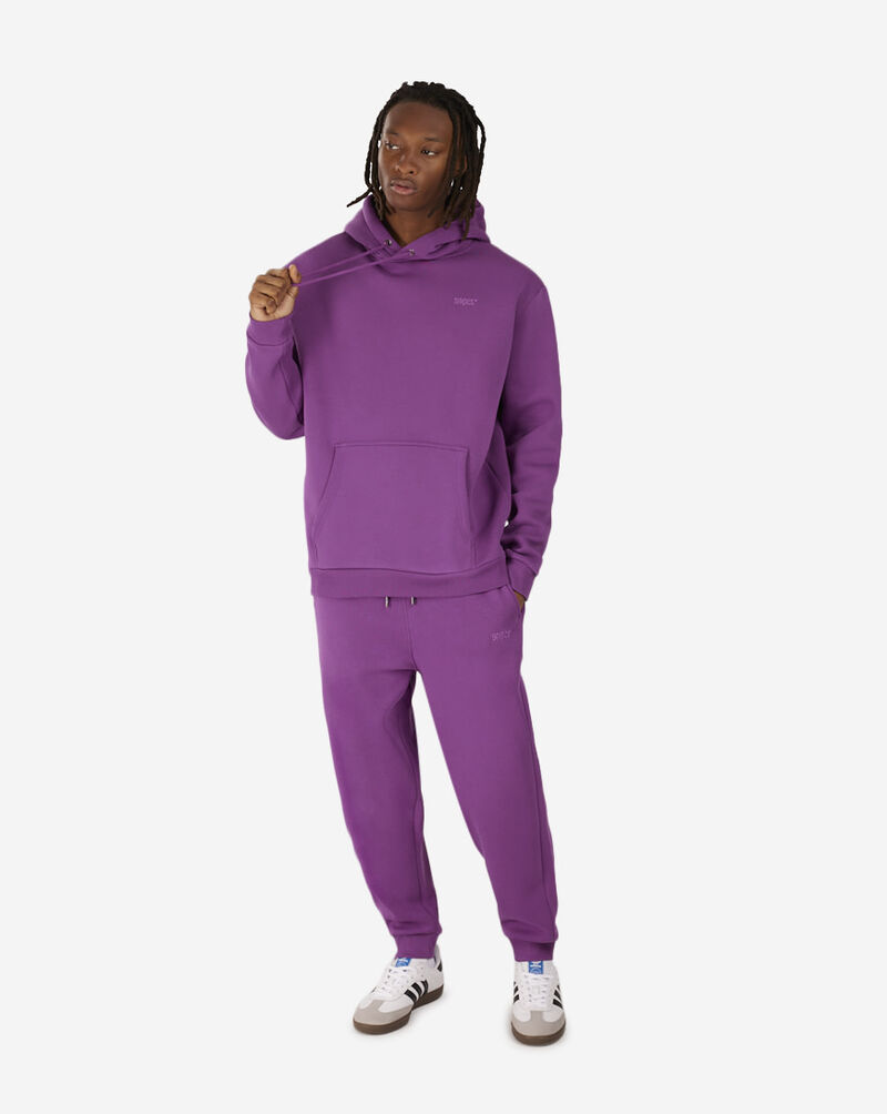 SNIPES Small Logo Essential Oversized Hoodie SNQ124001M-GRP Purple 4