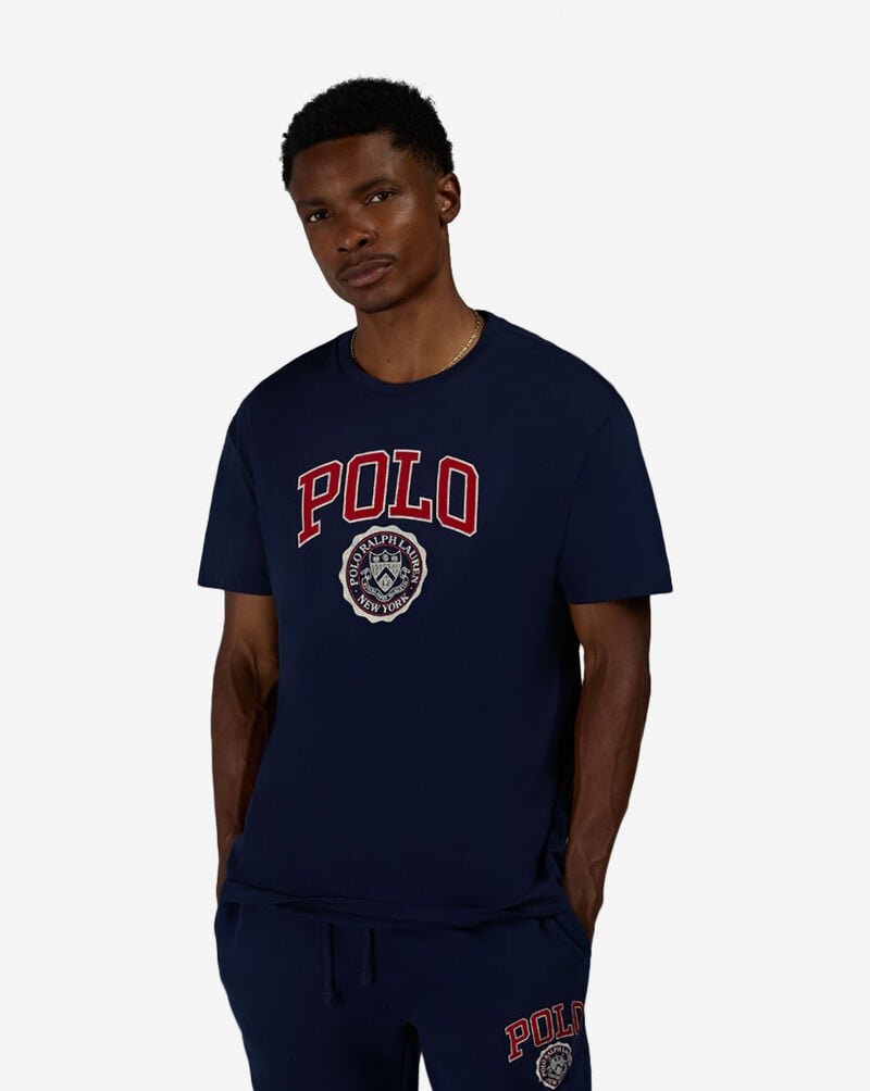 Polo Ralph Lauren Heritage Polo Crest Graphic Tee 710B26152003-NVY Blue 1