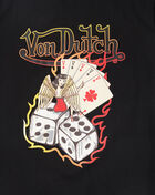 Von Dutch Kids' Lucky Fire Graphic Tee VND9E0211 Black 2