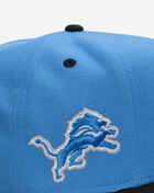New Era 9Fifty Detroit Lions Helmet A-Frame Snapback Hat 60974187 Blue 2