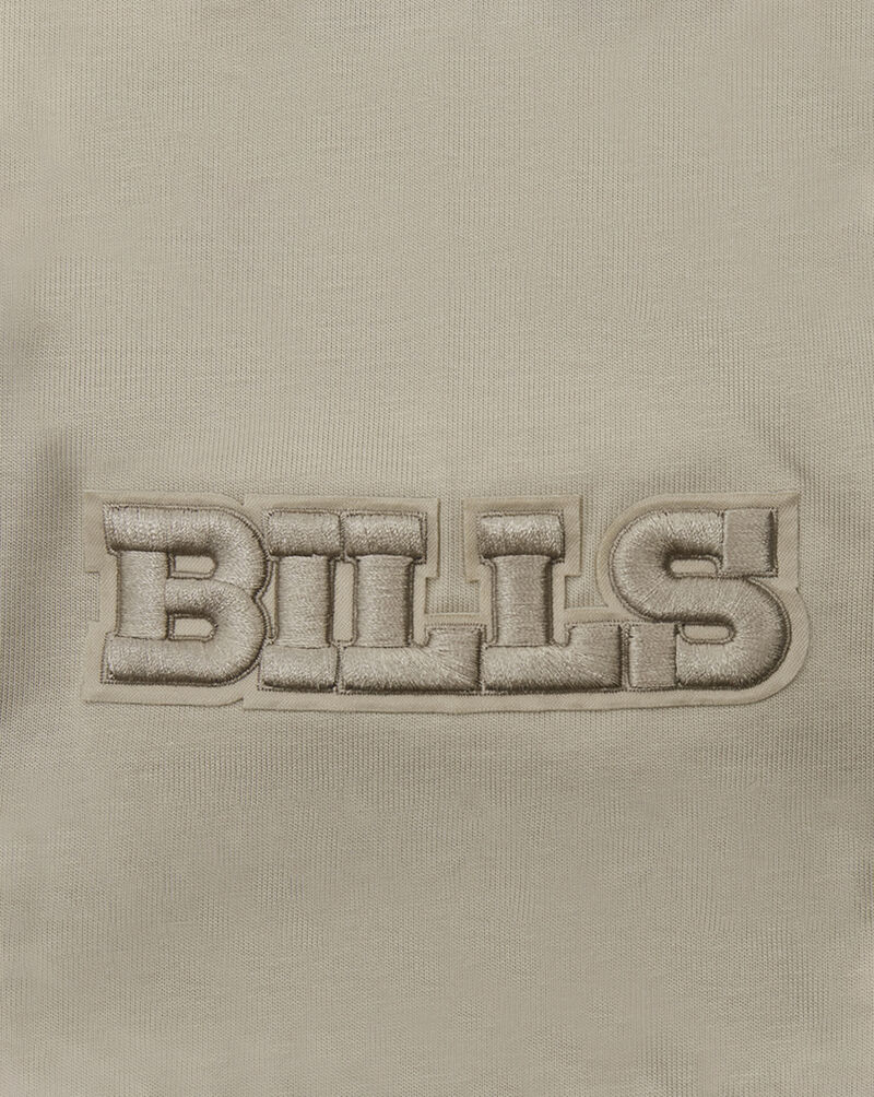 PRO STANDARD Buffalo Bills Neutral Drop Shoulder Tee FBB144733-TAU Beige 4