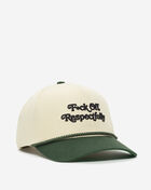 Respectfully Twill Suede Trucker Hat