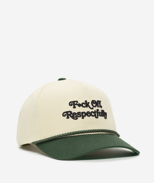 Respectfully Twill Suede Trucker Hat
