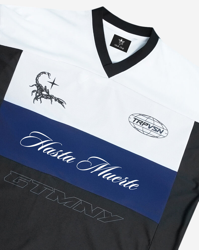 Hasta Muerte GTMNY Jersey HM-GTMNY-JERSEY-BLACK-WHITE Black 2