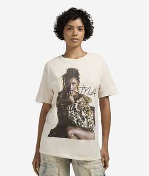 Tyla Cheetah Coat Tee