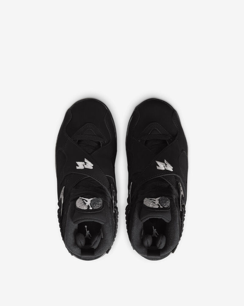 Jordan Big Kids' Air Jordan 8 Retro "Chrome" 305368-007 Black 6