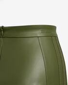 adidas IVY PARK Faux Leather Skirt HC5995 Green 4