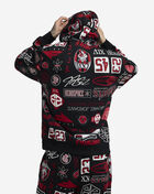 Jordan Brooklyn Essentials AOP Logo Hoodie HM7254-010 Black 2