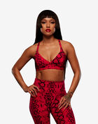 IVY PARK Allover Print Triangle Bra 2.0