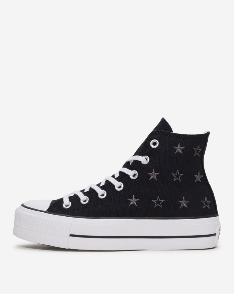Converse Chuck Taylor All Star Lift Platform Archive Stars A15537C Black 1