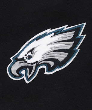 Philadelphia Eagles Fleece Cropped Pull Over Hoodie