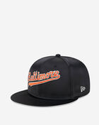 9Fifty Baltimore Satin Script Snapback Hat