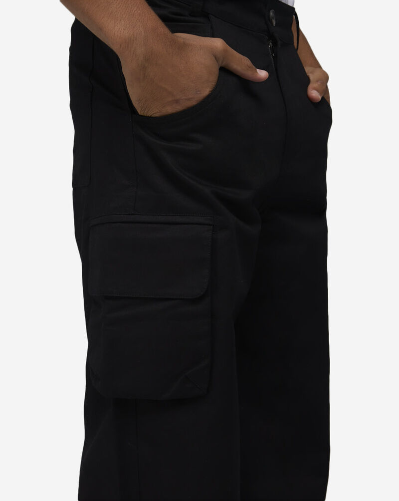 American Stitch Stacked Flare Pants HD24B3303-BLK Black 3