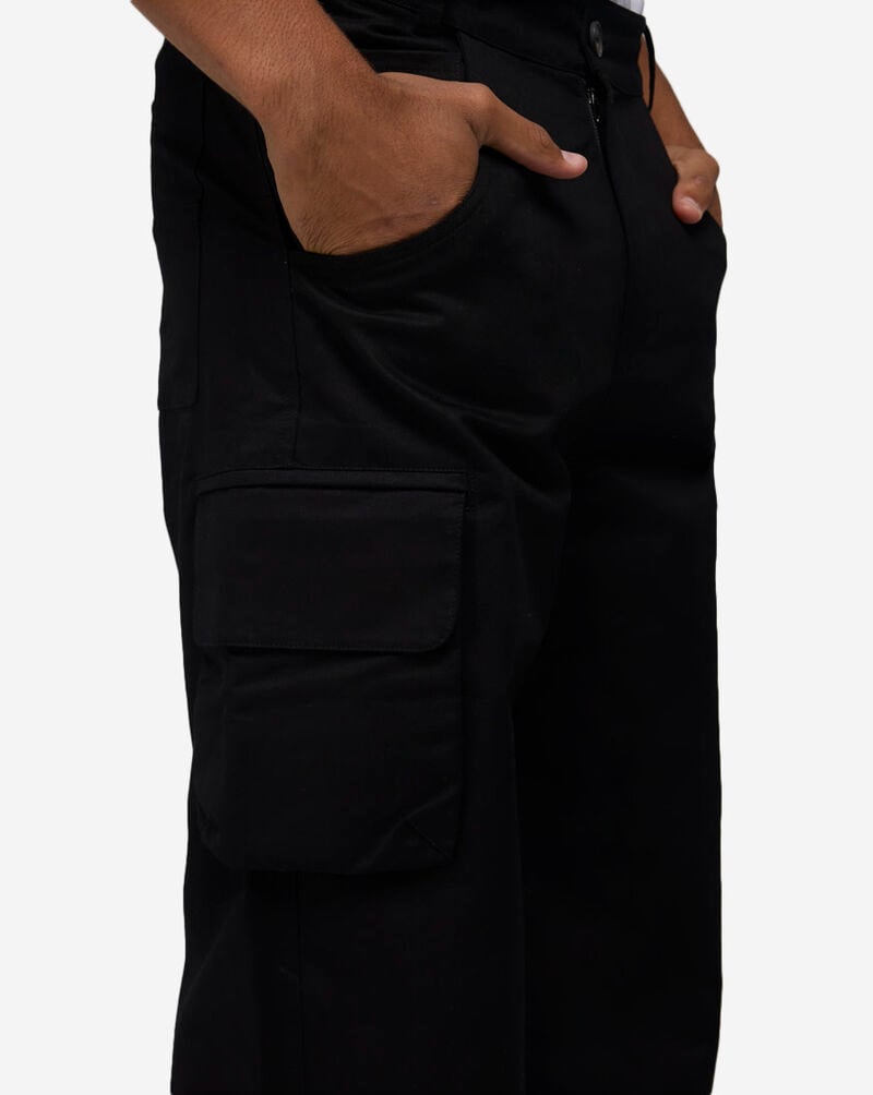 American Stitch Stacked Flare Pants HD24B3303-BLK Black 3