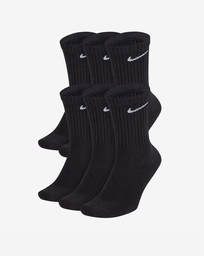 6Pk Everyday Cushioned Training Crew Socks