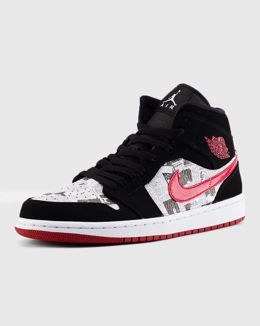 Shop Jordan Air Jordan 1 Mid SE 852542-061 black | SNIPES USA
