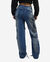Colored Washed Cargo Denim 