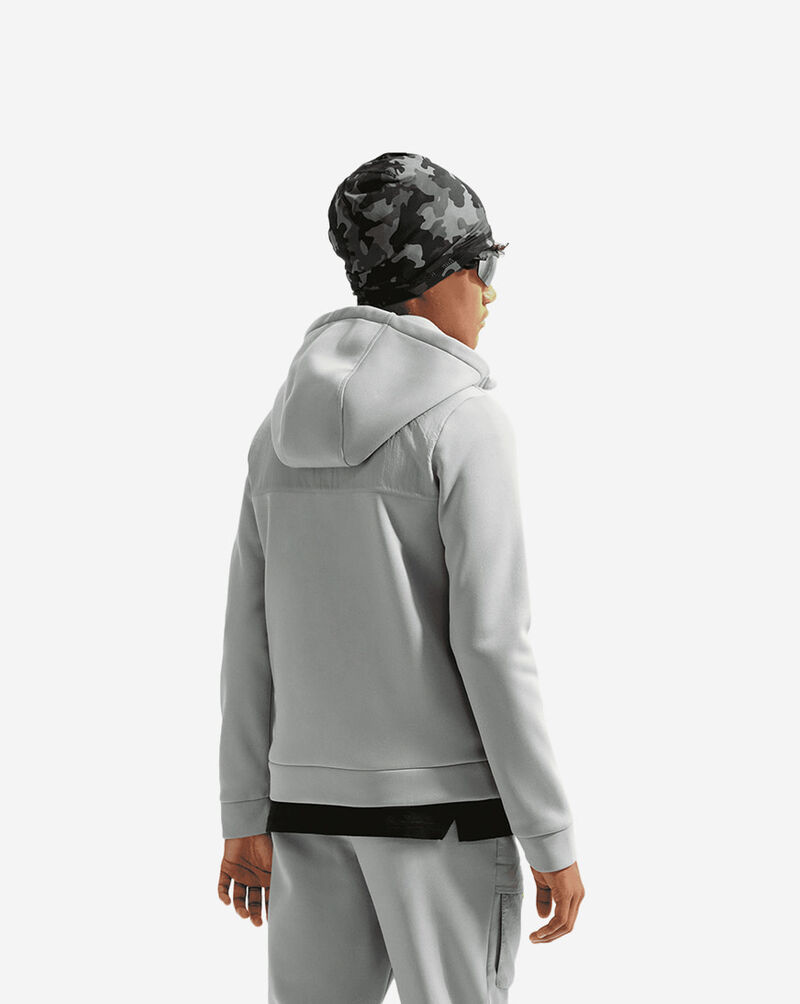 Nike Big Kids' NSW City Utility Full-Zip Hoodie IO0763-077 Grey 2