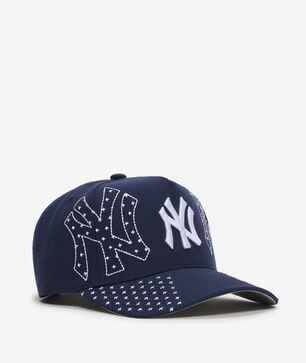 New York Yankees Pro Pinch Triple Logo Snapback Hat