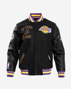 PRO STANDARD Los Angeles Lakers Retro Classic Rib Wool Varsity Jacket BLL656005-BKY Black 1
