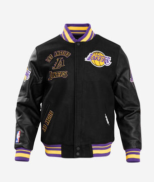 Los Angeles Lakers Retro Classic Rib Wool Varsity Jacket
