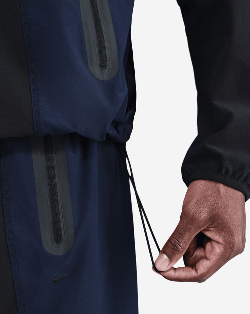 Nike Dri-FIT Woven Color-Block Windrunner Loose Jacket IH8461-010 Black 4