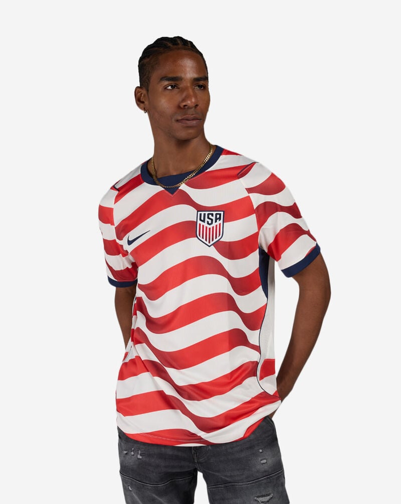 Nike USMNT 2026 Stadium Home Dri-FIT Soccer Replica Jersey IB5339-133 Red 1