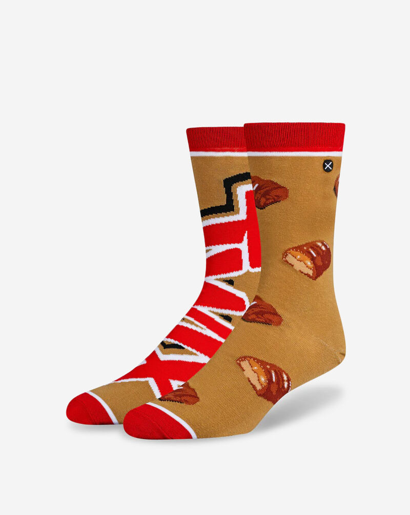 Odd Sox Twix Split Crew Straight Socks (L) 38192MONCD Multi 1