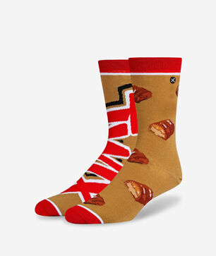 Twix Split Crew Straight Socks (L)