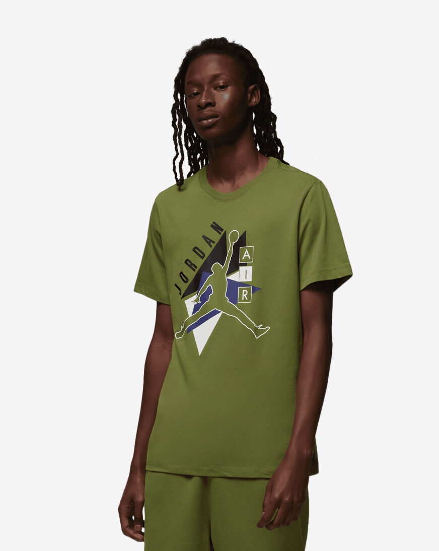Shop Jordan Brand Graphic Tee FD7031 340 green SNIPES USA