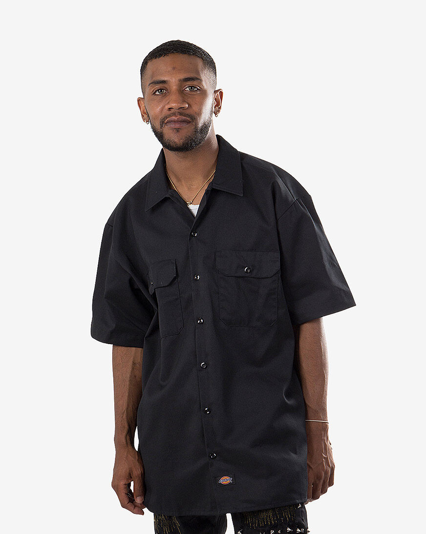 dickies short sleeve work shirt
