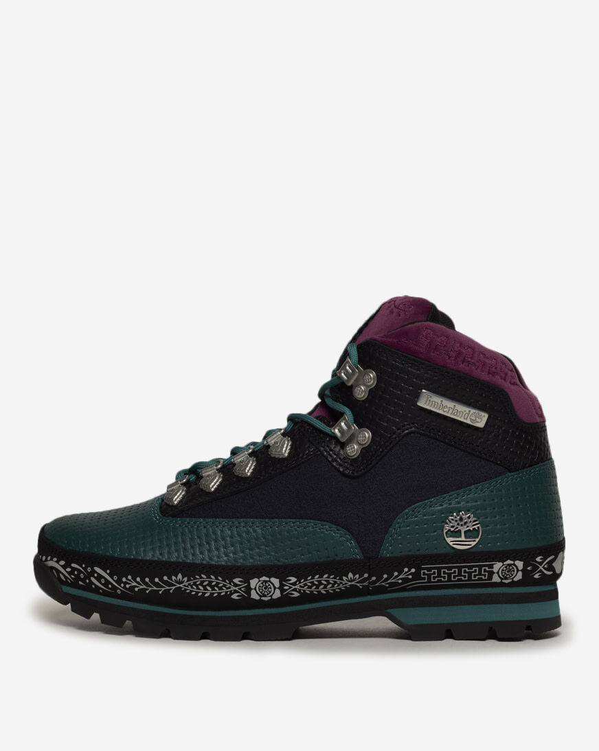 Shop Timberland Dia de Muertos Euro Hiker Boot TB0A2P27A4W1 blue