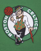 Boston Celtics Retro Classic Rib Cropped Fleece Pull Over Hoodie
