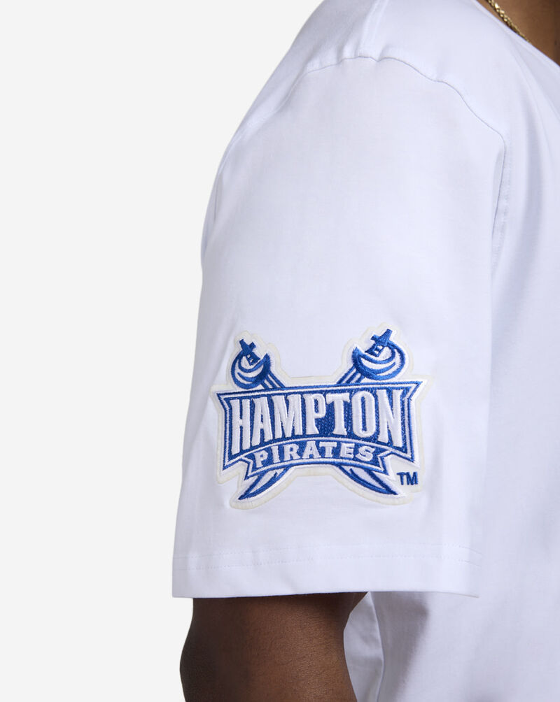 PRO STANDARD Hampton University Retro Waves Tee CHA171946-WHT White 3
