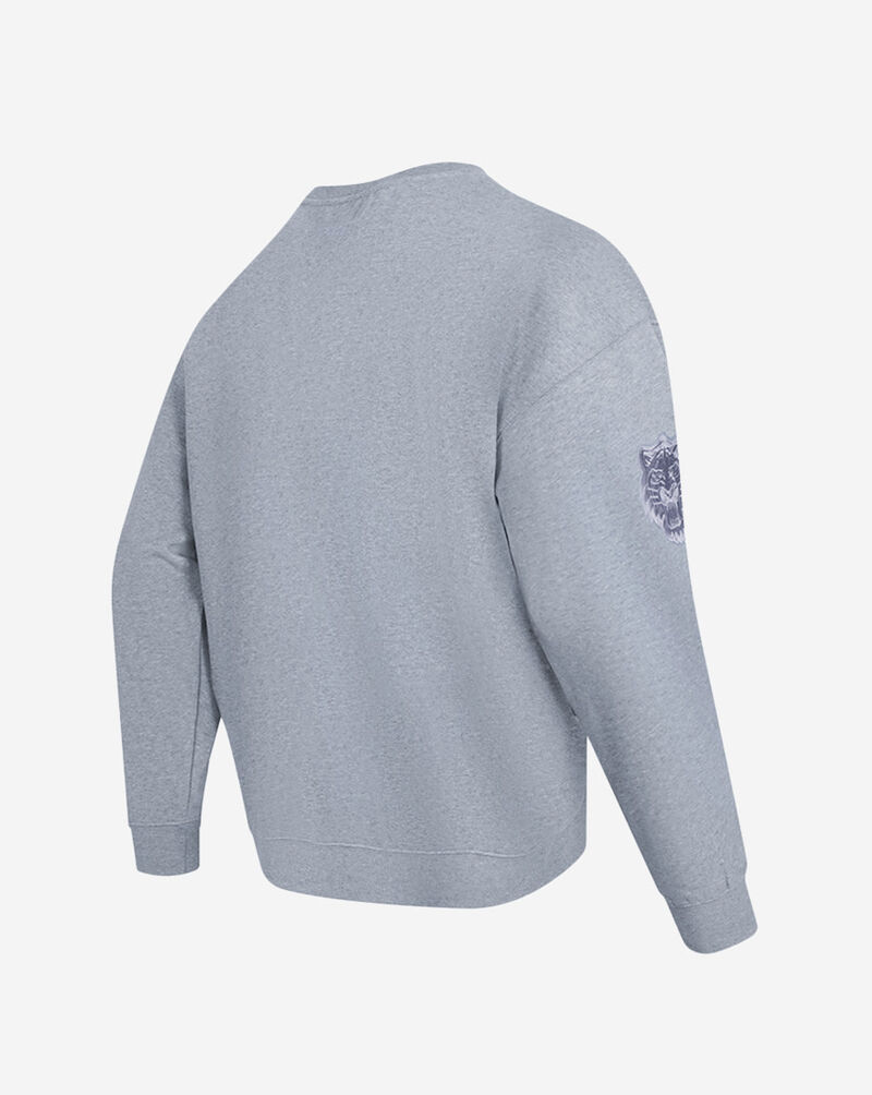 PRO STANDARD Detroit Tigers Neutral Drop Shoulder Fleece Crewneck  LDT537629-DHG Grey 3
