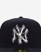 New Era 59Fifty New York Yankees A-Frame Fence Fitted Hat 60693491 Blue 2