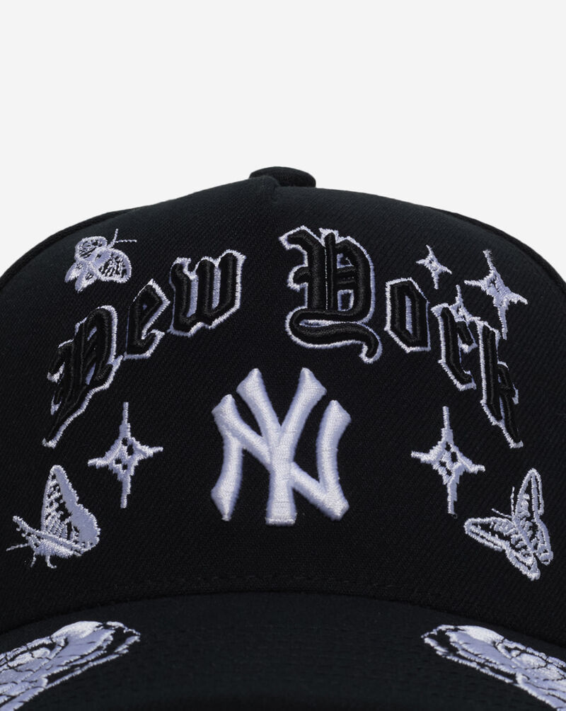 Mitchell  Ness New York Yankees Pro Pinch Pixel Portal Snapback Hat HP20475-NYYBLCK Black 2