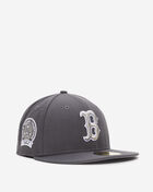 New Era 59Fifty Boston Red Sox Dark Graphite Fitted Hat 70886106 Grey 1