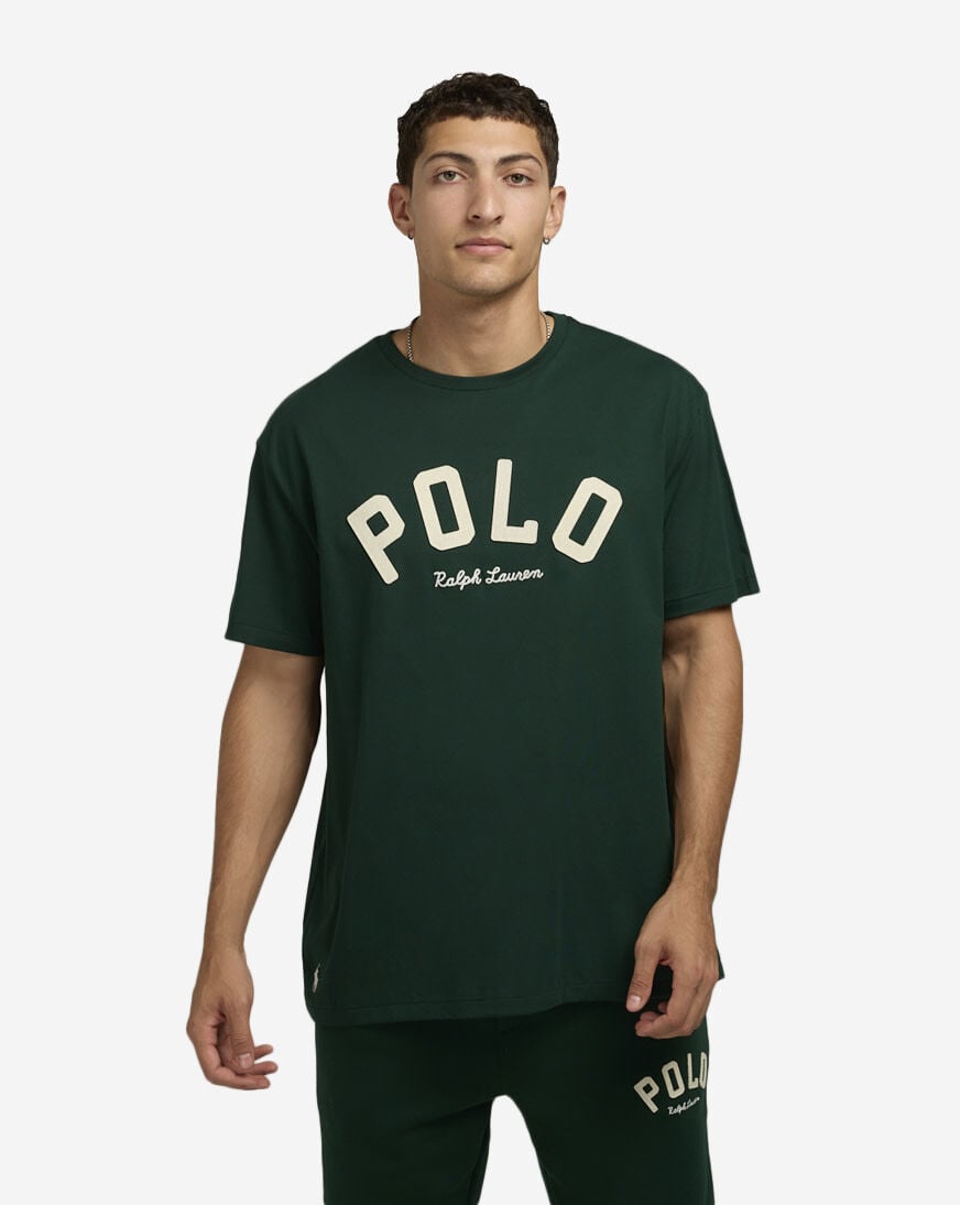 Shop Polo Ralph Lauren Graphic Tee 710952043005-GRN green