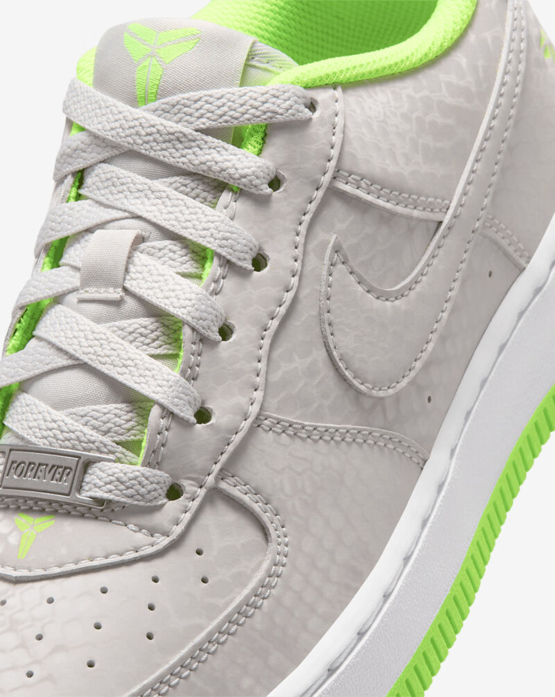 Nike Big Kids' Kobe Air Force 1 Low IO4610-002 Grey 8